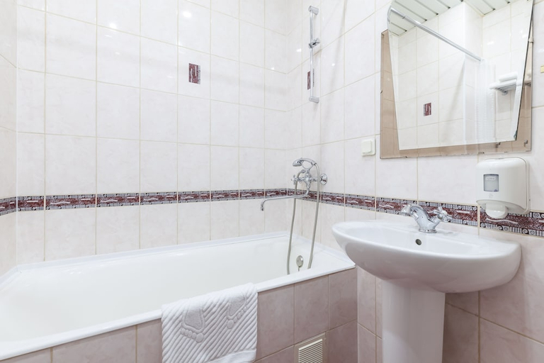 Bathroom 3, Tourist Hotel, Sankt-Peterburg gorsovet