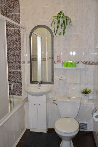 Bathroom, Mini-hotel EURO, Mazyr