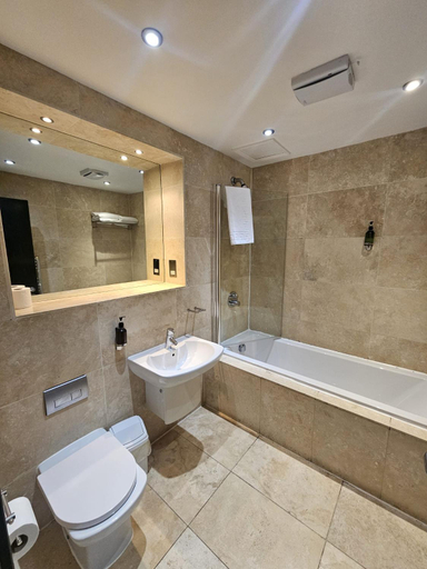 Bathroom, Print Works Hotel, Sefton