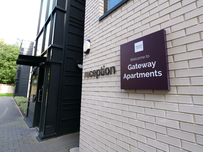 Exterior detail, Student Only Gateway Apartments, Edinburgh