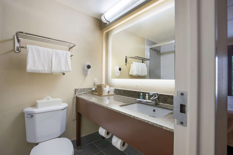 Bathroom, Quality Inn Near Princeton, Mercer
