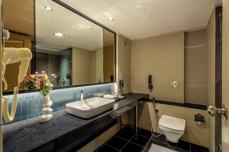 Bathroom 5, Citrine Hotel, Bangalore