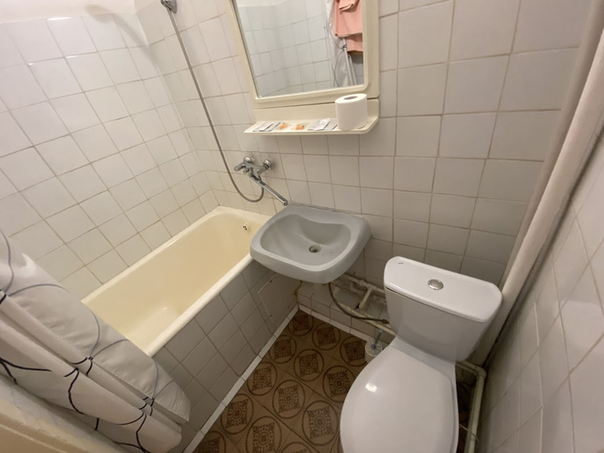 Bathroom 5, Centralnaya Hotel, Novosibirskiy rayon