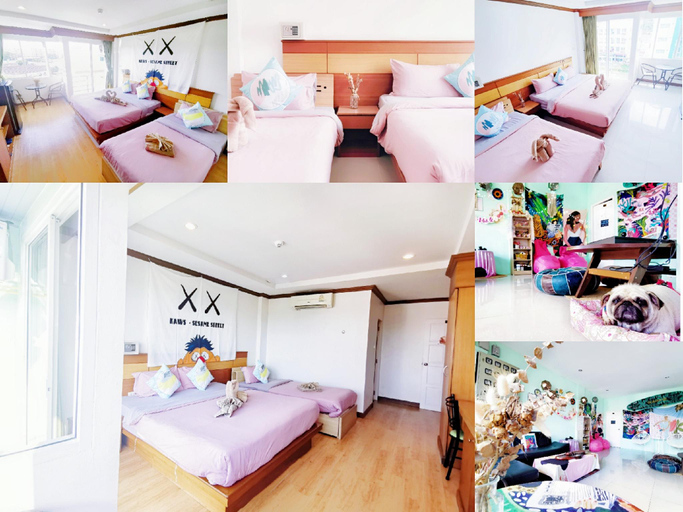 Bedroom 1, Patong Apartments, Pulau Phuket