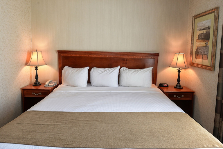 Bedroom 1, Quality Inn & Suites, Division No. 19
