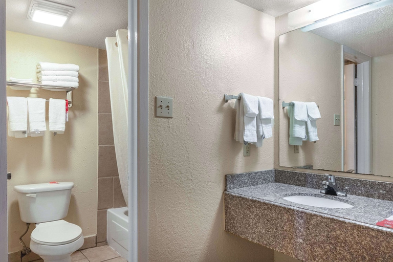 Bathroom 4, Econo Lodge San Marcos University Area, Hays