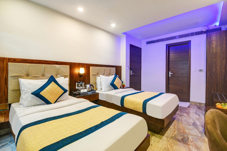 Bedroom 2, Hotel The Grace House - Paharganj - New Delhi, Delhi