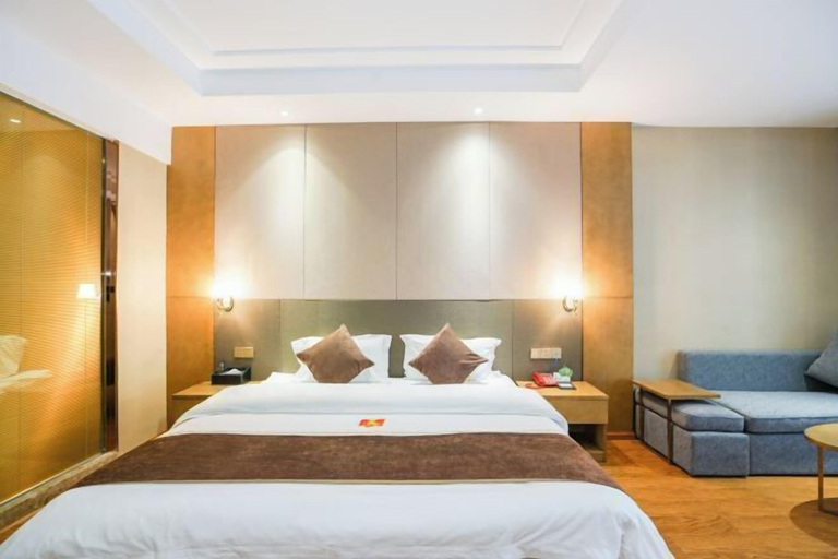 Bedroom 3, Huangyang Hotel (Nanjiang Dejian), Bazhong