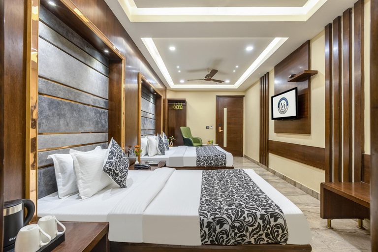 Bedroom 2, Hotel Vanson Delite - New Delhi Railway Station, Delhi