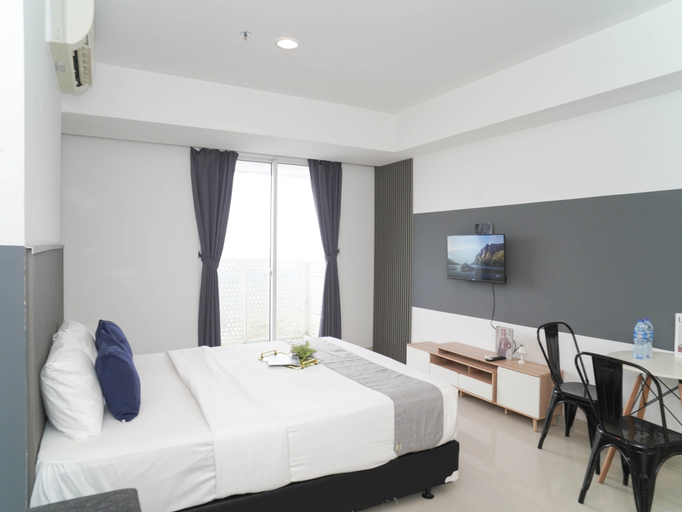 Bedroom 2, Cozy Stay Studio Room at West Vista Apartment By Travelio, Jakarta Barat