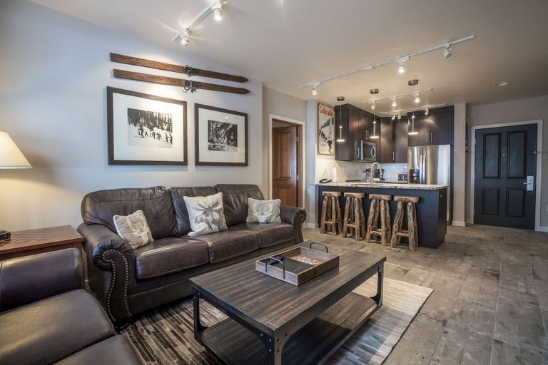 Living area 4, Two Bedroom Condos at Zephyr Mountain Lodge - Winter Park CO, Grand