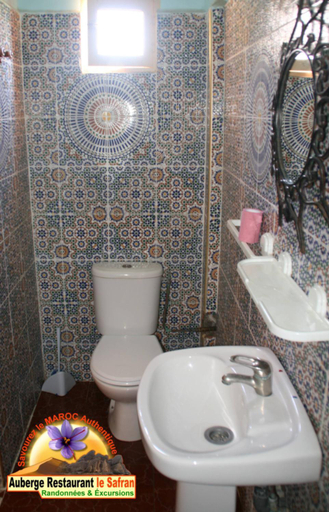 Bathroom 4, Auberge Restaurant le Safran, Taroudannt