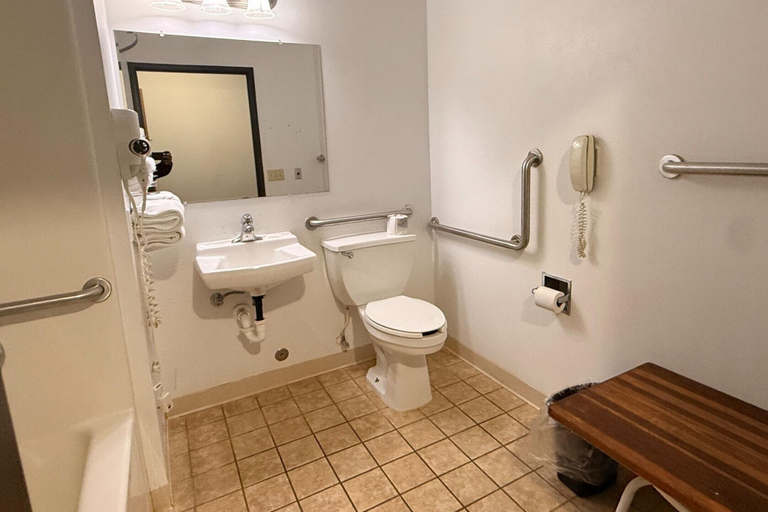 Bathroom 2, Westwood Inn & Suites, Brule