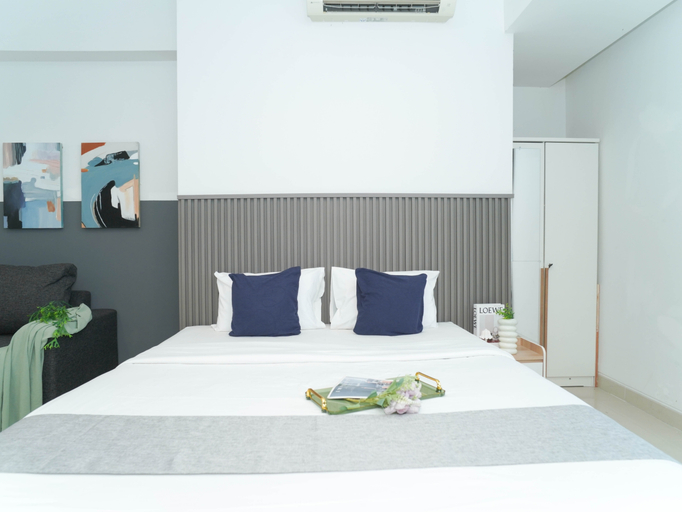 Bedroom 3, Cozy Stay Studio Room at West Vista Apartment By Travelio, Jakarta Barat