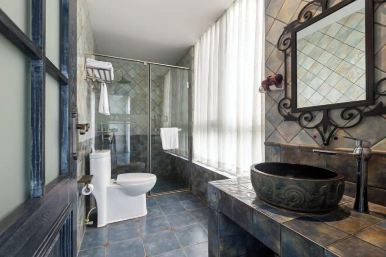Bathroom 4, Aibao Hotel, Chongqing