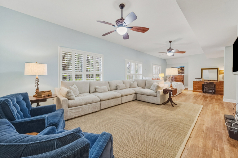 Living area 2, The Marsh Fox 5 Bedroom Home, Georgetown