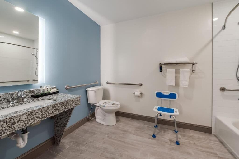 Bathroom 4, Le Voyageur Motel, Cape May