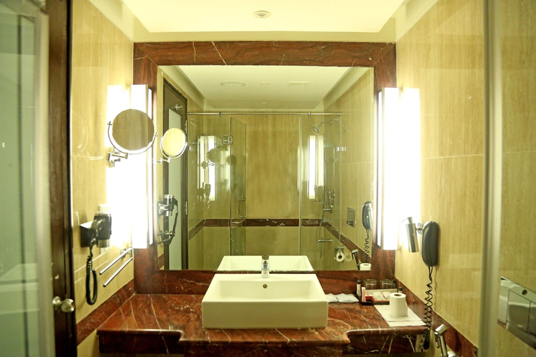 Bathroom, Anandha Inn Convention Centre and Suites, Viluppuram