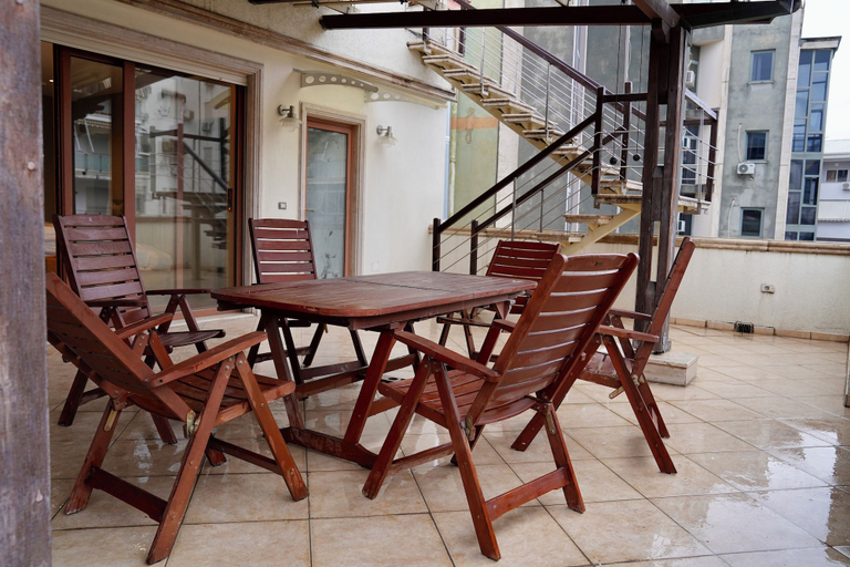 Terrace/patio 2, Hortus Hotel Tirana, Tiranës