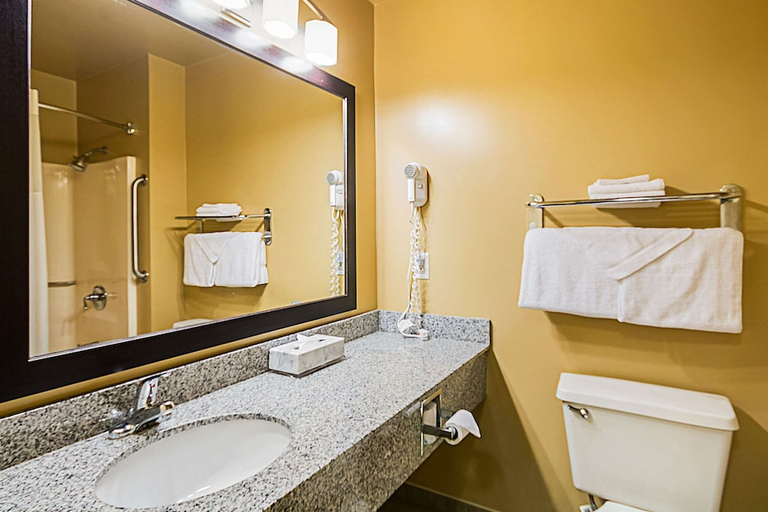 Bathroom 4, Quality Inn Fairmont, Marion