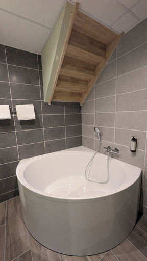 Bathroom 3, Hotel Le Rocher Du Cerf, Cantal