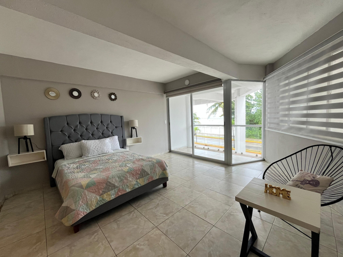 Bedroom 5, Spacious oceanfront loft # A1, Cozumel