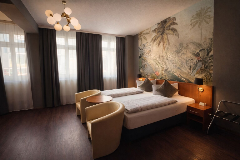 Bedroom 3, Hotel Bayrischer Hof, Heidelberg