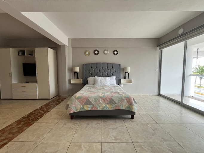 Bedroom 4, Spacious oceanfront loft # A1, Cozumel