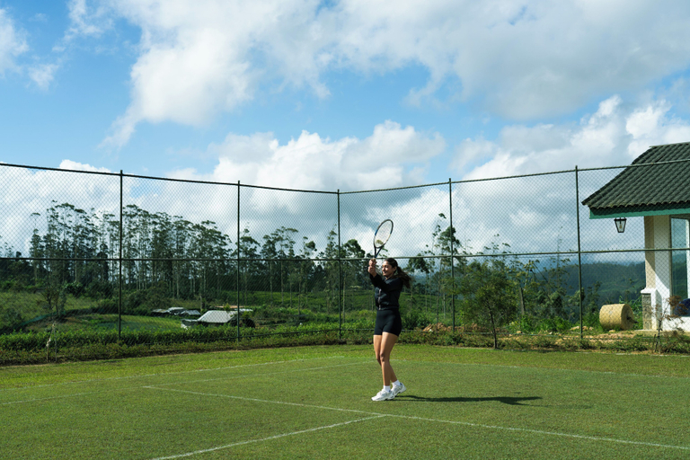 Tennis court, Aadya Tea Bungalow by Aahaasa, Ambagamuwa