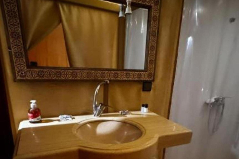Bathroom 3, Merzouga Camel Ride & Overnight Desert Camp, Errachidia