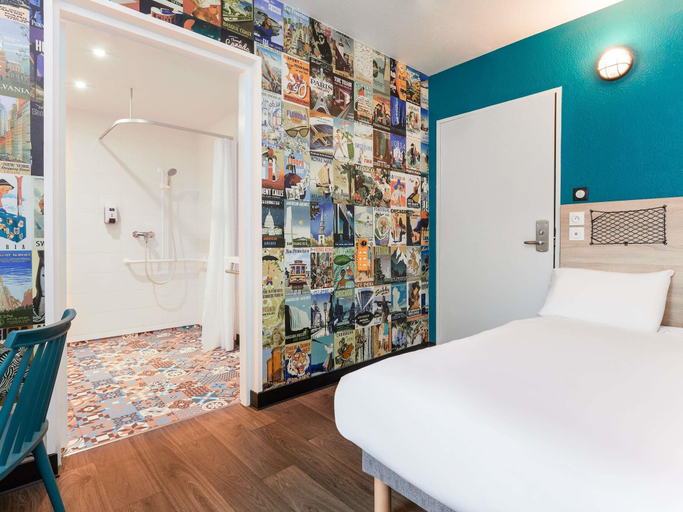 Bedroom 4, hotelF1 Les Ulis Courtaboeuf, Essonne