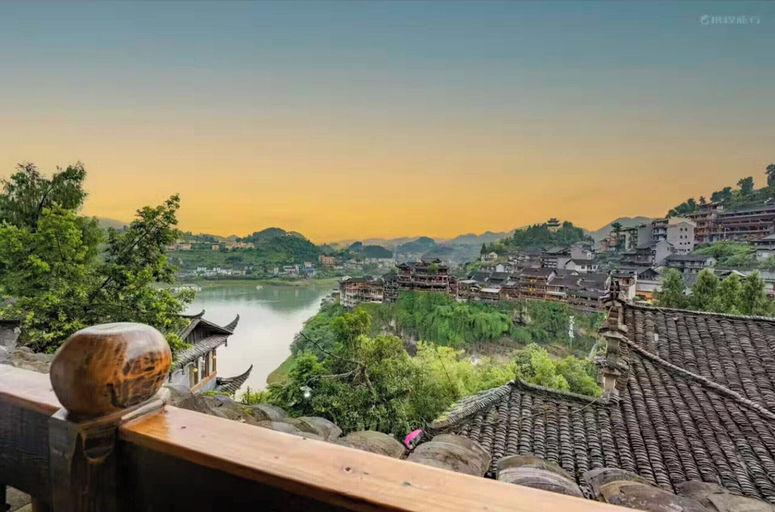 View from room 2, Tu Wang Ju Ke Zhan, Xiangxi Tujia and Miao