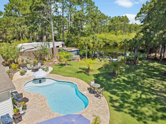 Interior 4, Private Backyard Oasis With Heated Pool, 4 BR, Bikes & Pond, Walton