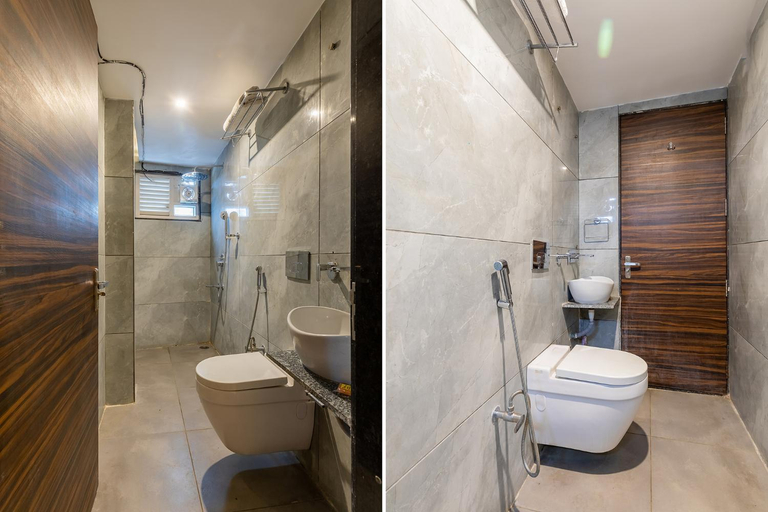 Bathroom, FabHotel Prime The Bentree, Bhopal