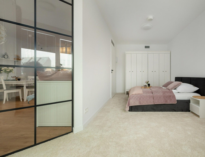 Bedroom 4, Apartment Close to the Sea, With Pool and Sauna, Gryfice