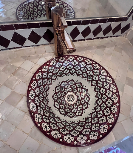 Bathroom 2, Riad du Rabbin, Marrakech