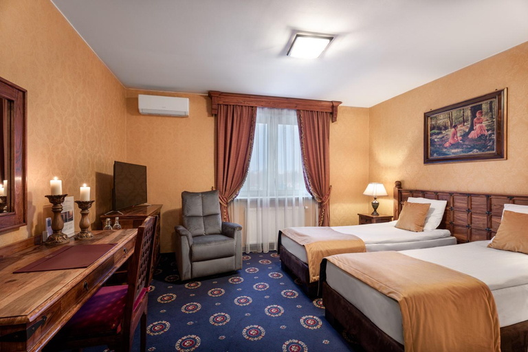 Bedroom 2, Butikowy Hotel Zameczek, Jędrzejów