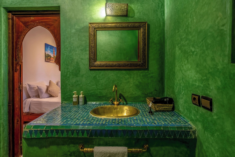 Bathroom 4, Riad Amalia, Marrakech