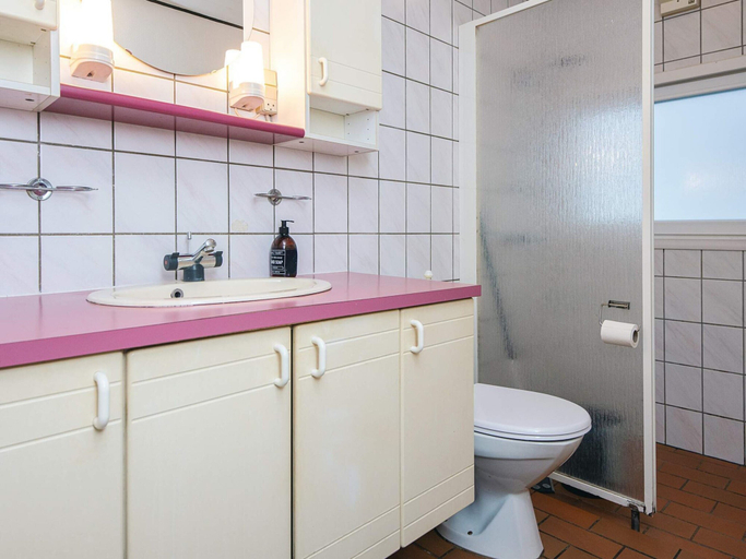 Bathroom, 6 Person Holiday Home in Toftlund, Tønder