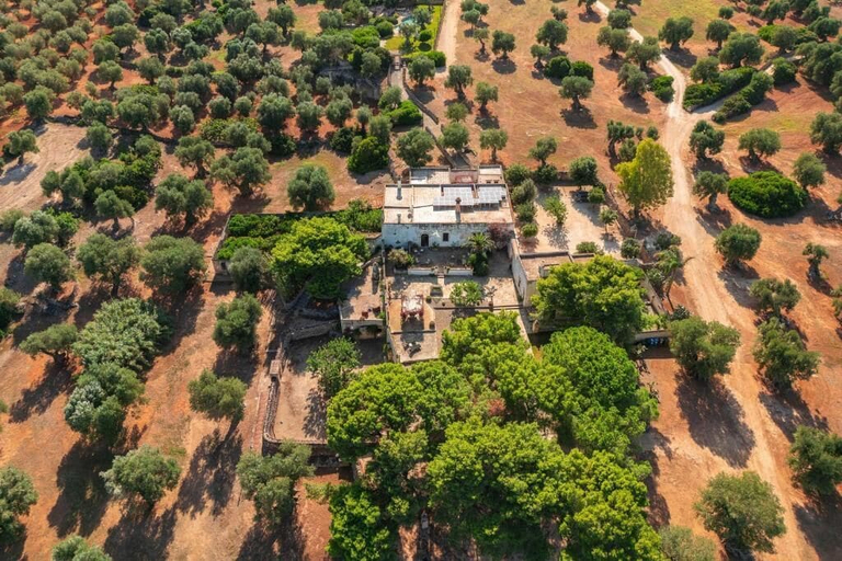 Aerial view, Masseria Brigantino, Brindisi