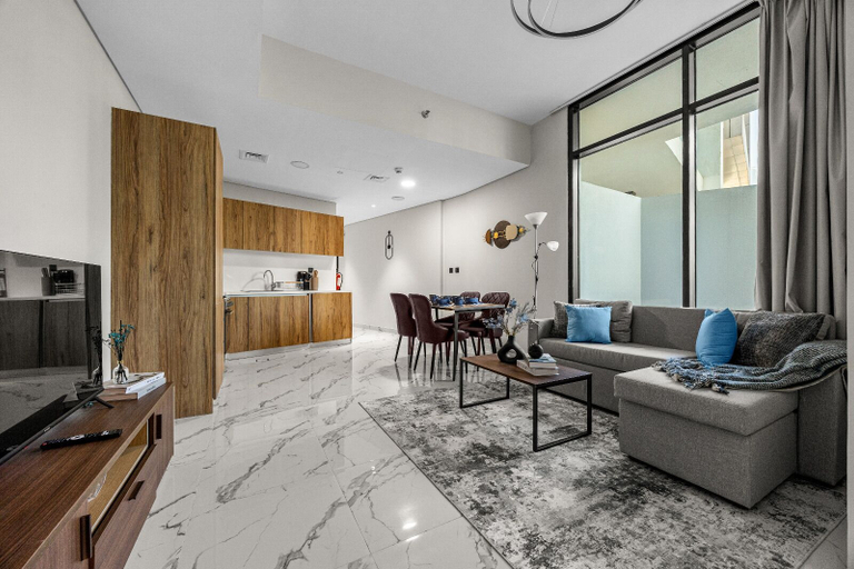Living area 4, Bloomfields Serene 1BR in Al Maryah Vist, Abu Dhabi City