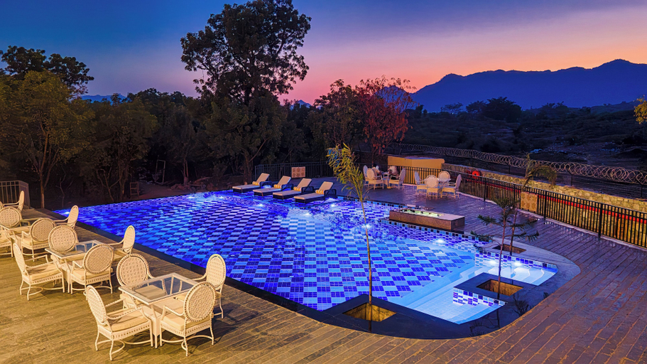 Pool 4, Amruthan Bagh Resort, Udaipur