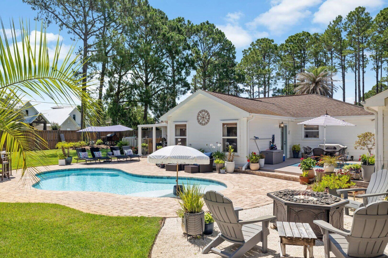 Interior 3, Private Backyard Oasis With Heated Pool, 4 BR, Bikes & Pond, Walton