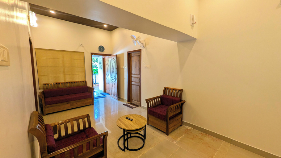 Living area 5, Mamoksha Riverdale, Wayanad