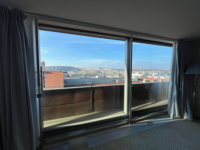 City view from property 2, Wenceslas Hotel & Apartments, Praha 1