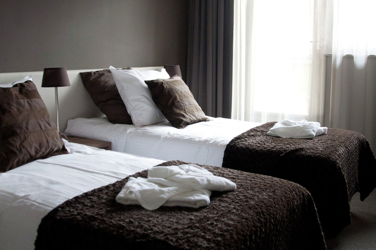 Bedroom, Mansion in Nijensleek With Sauna & Garden, Westerveld
