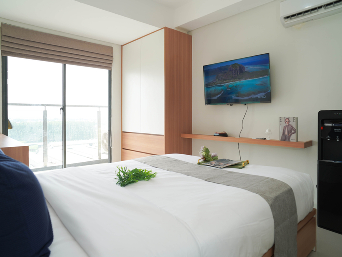 Bedroom 2, Functional and Restful Studio at Apartment Daan Mogot City By Travelio, Jakarta Barat