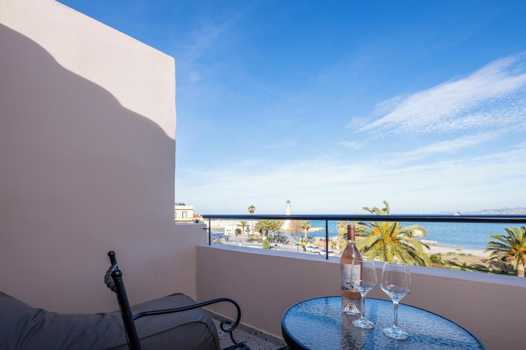 View from room 2, My Luxury Downtown Vibe Suites, Crete