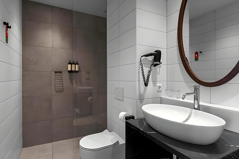 Bathroom 5, Corendon Urban Amsterdam Schiphol Airport, Haarlemmermeer