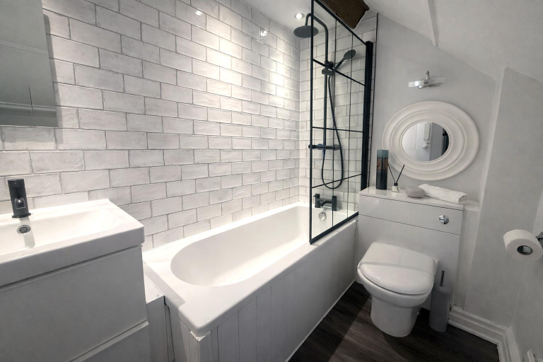 Bathroom 2, Watergate Street Apartment, Cheshire West and Chester